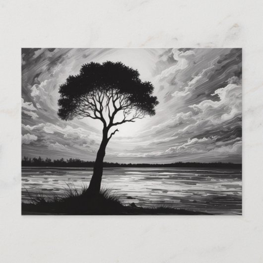 Carte Postale Testament sentinelle solitaire de l'endurance de l (Devant)