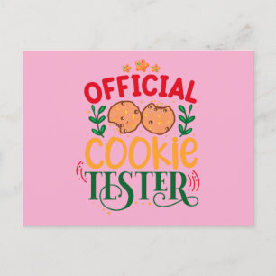 Carte Postale Testeur officiel de cookies