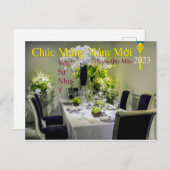 Carte Postale Tet Chúc Msubstantiez Năm Mớ i Joyeux Nouvel An Xu (Devant / Derrière)