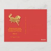 Carte Postale Tet vient Printemps Cheval vietnamien Nouvel An 20 (Dos)