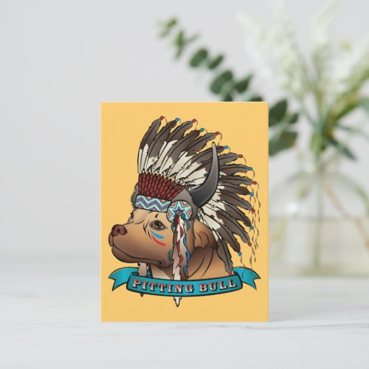 Carte Postale Tête (Debout devant)