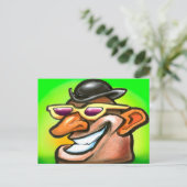 Carte Postale Tête (Debout devant)