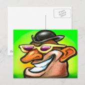 Carte Postale Tête (Devant / Derrière)