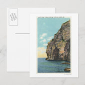 Carte Postale Tête blanche dans le port de Portland (Devant / Derrière)