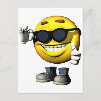 Carte Postale tête cool