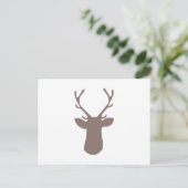 Carte Postale Tête de cerf (Debout devant)