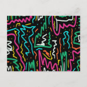 Carte Postale Tête de contraste Gras Neon (Devant)