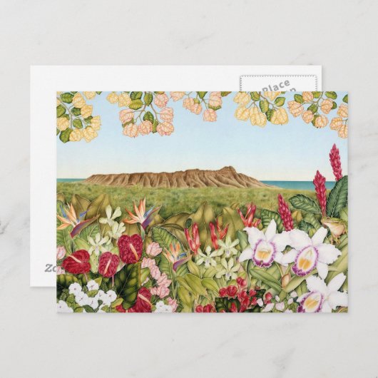 Carte Postale Tête de diamant (Devant / Derrière)