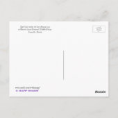 Carte Postale Tête de graines (Dos)