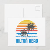 Carte Postale Tête de Hilton  (Devant / Derrière)