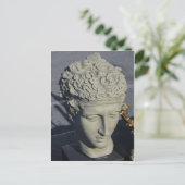 Carte Postale Tête de la statue (Debout devant)