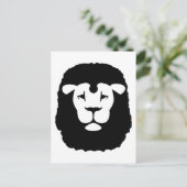 Carte Postale Tête de lion (Debout devant)