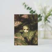 Carte Postale Tête de poupée en Plante (Debout devant)