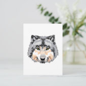 CARTE POSTALE TÊTE DES LOUFS (Debout devant)