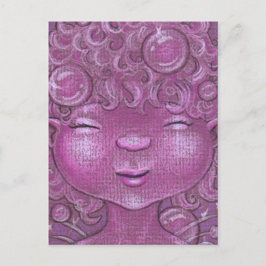 Carte Postale Tête dorée mousseuse (Devant)