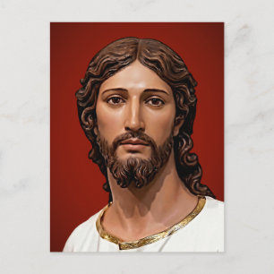 Carte Postale Tête du Christ de Mark Edward Westerfield d'après