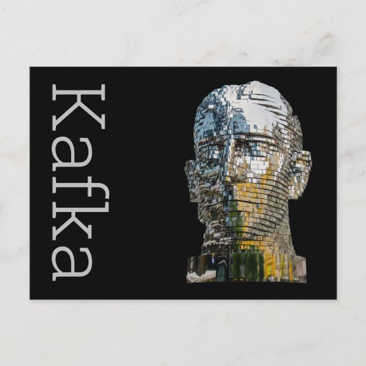 Carte Postale Tête Kafka (Devant)