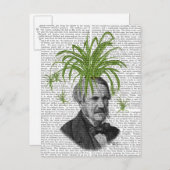 Carte Postale Tête Plante Spider (Devant / Derrière)