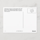 Carte Postale Tête rouge en Indonésie (Dos)