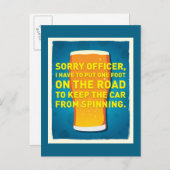 Carte Postale Têtes (Devant / Derrière)