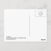 Carte postale "Tething" (Dos)