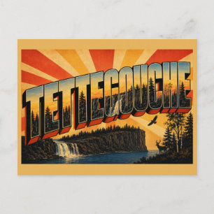 Carte Postale Tettegouche State Park MN Voyage Artistique Vintag