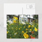 Carte Postale Tewkesbury cottages et Garden (Devant / Derrière)