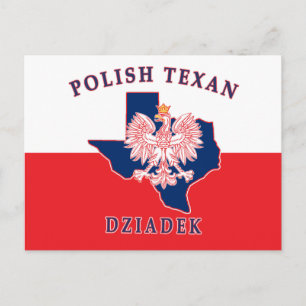 Carte Postale Texan polonais Dziadek