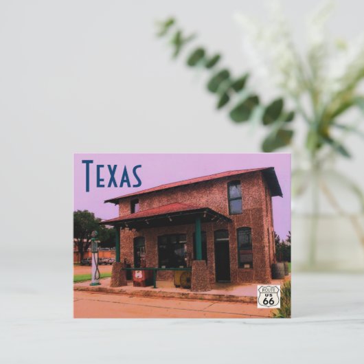 Carte postale Texas (Debout devant)