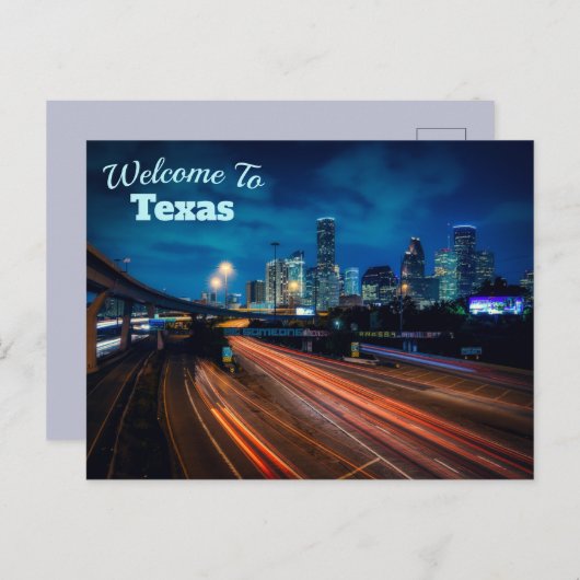 Carte Postale Texas (Devant / Derrière)