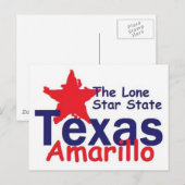 CARTE POSTALE TEXAS (Devant / Derrière)