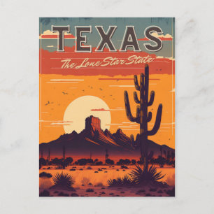 Carte Postale Texas