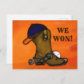 CARTE POSTALE TEXAS (Devant / Derrière)