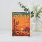 Carte Postale Texas (Debout devant)