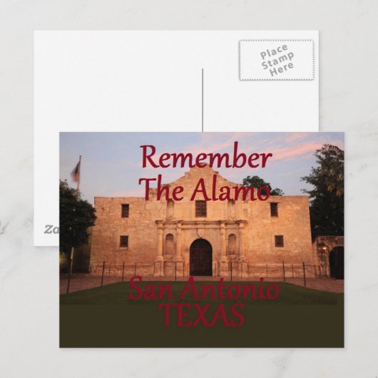 CARTE POSTALE TEXAS (Devant / Derrière)