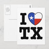 Carte Postale Texas (Devant / Derrière)