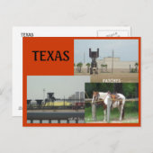 CARTE POSTALE TEXAS (Devant / Derrière)