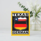 Carte Postale Texas Allemand Américain (Debout devant)