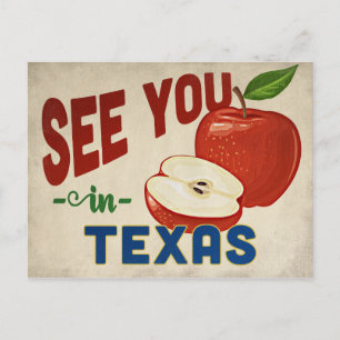 Carte Postale Texas Apple - Vintage voyage