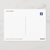 Carte postale Texas Armadillo #3 (Dos)