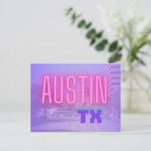 CARTE POSTALE TEXAS AUSTIN (Debout devant)