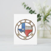 Carte postale Texas Barn Art (Debout devant)