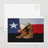 Carte Postale Texas Boots et Casquette.jpg (Devant / Derrière)