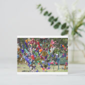 Carte Postale Texas Bottle Tree (Debout devant)