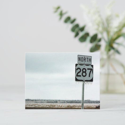 Carte Postale Texas Cold (Debout devant)