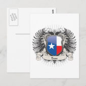Carte Postale Texas Crest (Devant / Derrière)