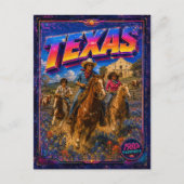 Carte postale Texas des années 80 Rétro (Devant)