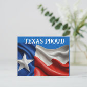 CARTE POSTALE TEXAS FIER (Debout devant)