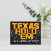 Carte postale Texas Hold 'Em (Debout devant)