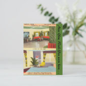 Carte Postale Texas, Hôtel Sea Wall, Galveston (Debout devant)